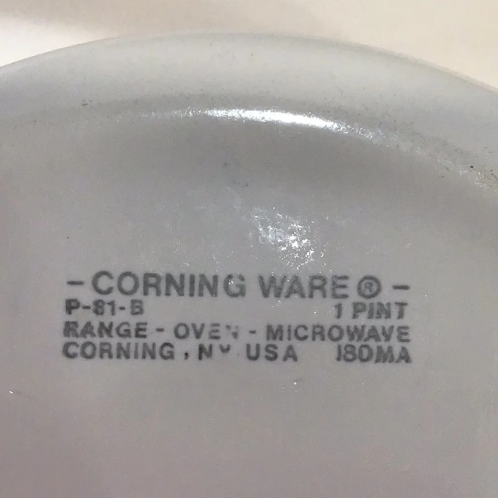 Corning Ware Menuette skillet Spice of Life P 81 B